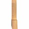 Ekena Millwork Portland Timber Gable Bracket, Western Red Cedar, 48"W x 20"H x 3 1/2"D x 5 1/2"F, 10/12 Pitch GBW048X20X0406POR00SWR - alternate 2